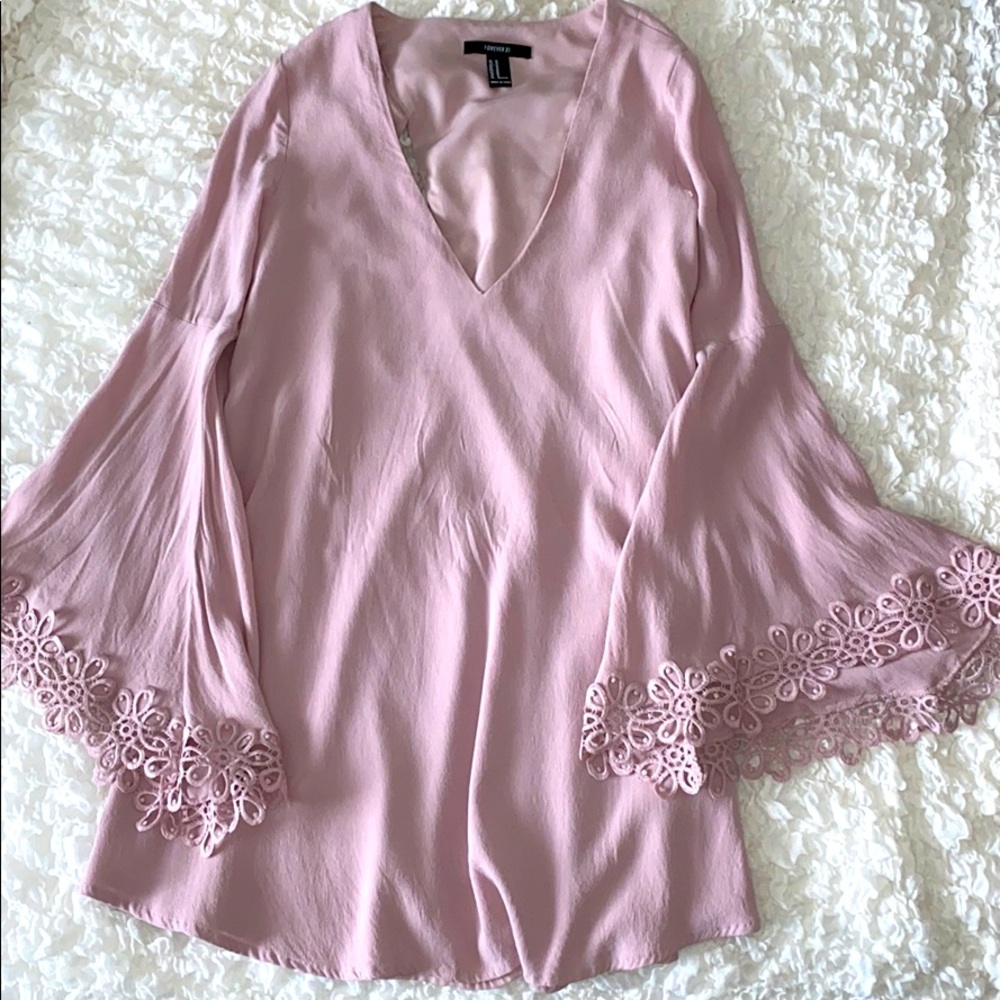 Pastel purple dres